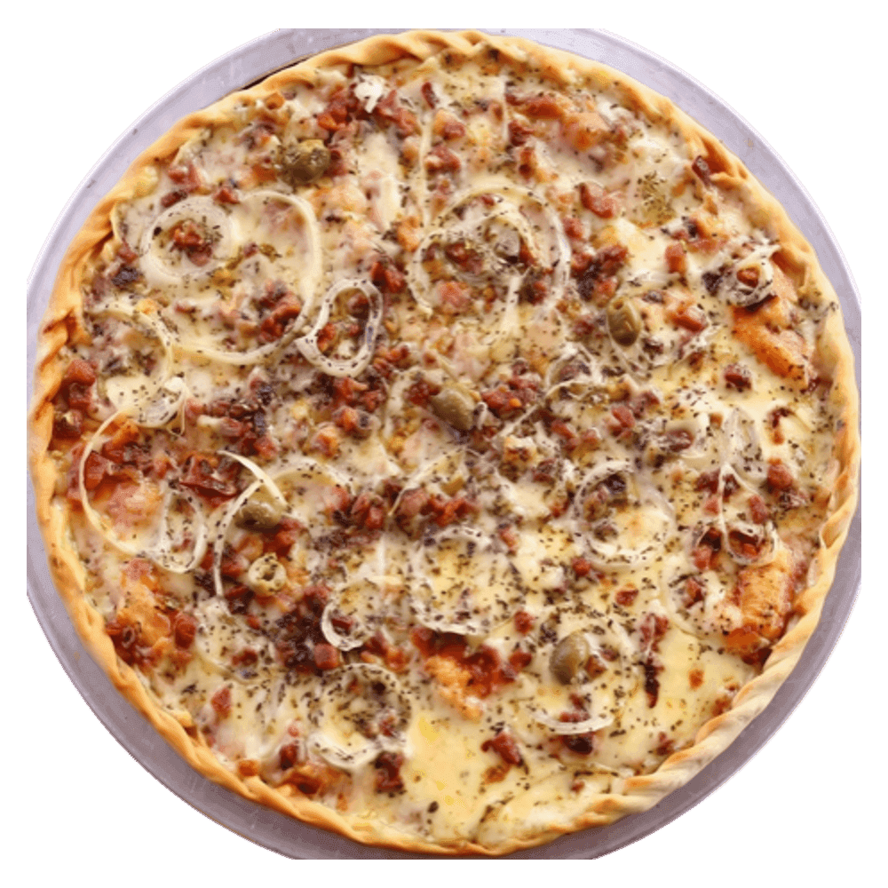 Pizza de Bacon